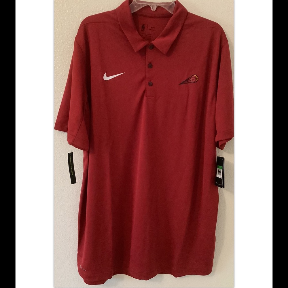 Nike NBA Dri-FIT Polo Shirt Jersey Basketball, Mens Sz XL-tall